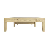 NNEED Bed Frame King Single Pine Wood Bed Base