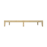 NNEED Bed Frame Single Size Pine Wood Bed Base
