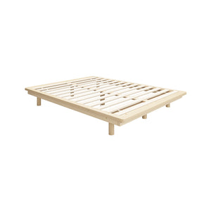 NNEED Bed Frame Queen Size Wooden Bed Base Timber Platform