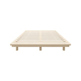NNEED Bed Frame Queen Size Wooden Bed Base Timber Platform