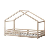 NNEED Bed Frame Wooden Single Size Timber House Frame