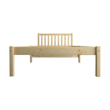 NNEED Bed Frame Single Size Wooden Kids Bed
