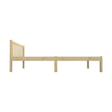 NNEED Bed Frame Single Size Wooden Kids Bed
