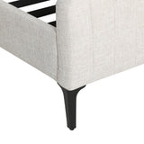 NNEDSZ Bed Frame King Size Beige AMMY