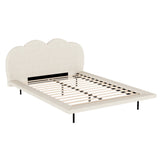 NNEDSZ Artiss Bed Frame Queen Size Boucle Beige SASA