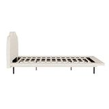 NNEDSZ Artiss Bed Frame Queen Size Boucle Beige SASA