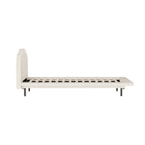 NNEDSZ Artiss Bed Frame Single Size Boucle Beige SASA