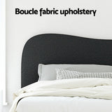 NNEDSZ Artiss Bed Frame King Single Size Boucle DARA