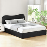 NNEDSZ Artiss Bed Frame Queen Size Boucle DARA