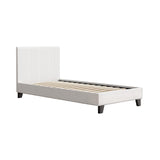NNEDSZ Artiss Bed Frame Single Size Boucle NEO