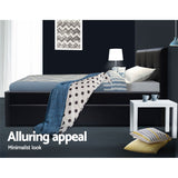 NNEDSZ Artiss Bed Frame King Single Size Trundle Daybed Black
