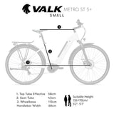 NNEMB 2024 Electric Commuter Bike Mid-Drive Small Step-Thru Frame, ebike e-bike Womens Ladies, White