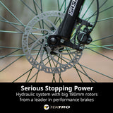 NNEMB Titan 9+ Electric Dual Suspension Mid Drive Mountain Bike eMTB, Medium Frame, Dark Grey