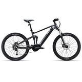 NNEMB Titan 9+ Electric Dual Suspension Mid Drive Mountain Bike eMTB, Medium Frame, Dark Grey