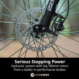 NNEMB Titan 9+ Electric Mid Drive Dual Suspension Mountain Bike eMTB, Large Frame, Dark Grey