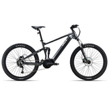 NNEMB Titan 9+ Electric Mid Drive Dual Suspension Mountain Bike eMTB, Large Frame, Dark Grey