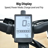 NNEMB Electric Fat Tyre Tricycle, 500W, Throttle, Hydraulic Disc Brakes, Alloy Frame, Suspension, Black