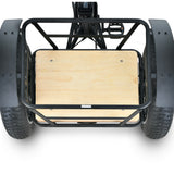 NNEMB Electric Fat Tyre Tricycle, 500W, Throttle, Hydraulic Disc Brakes, Alloy Frame, Suspension, Black