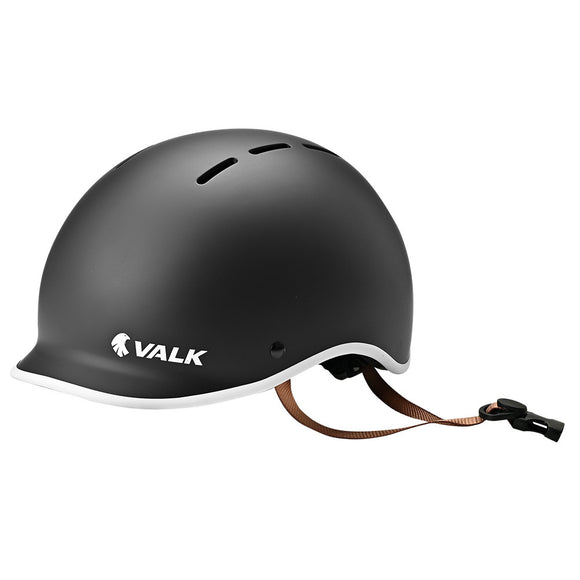 NNEMB Retro Bike Helmet, 56-61cm S, M, L Universal Dial Fit System, Jet Black