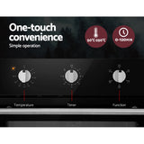 NNEDSZ Devanti 60cm Electric Built In Wall Oven Stainless Steel