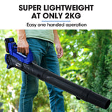 NNEMB BW4 20V Cordless Electric Leaf Blower Kit, with Battery and Fast Charger