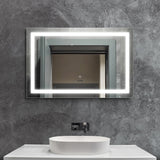 NNEED 80 x 60cm Bathroom LED Mirror Wall Mounted