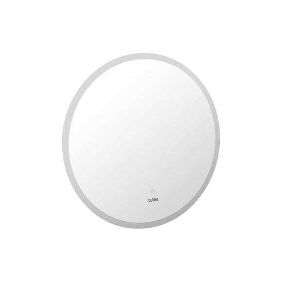 NNEED Bathroom LED Mirror 70cm Round Wall Mounted