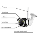 Smart Wifi Security Camera - Hd Waterproof Ip66 For Indoor / Outdoor Surveillance-1915197291661234184