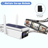 Solar-Powered 1080P Wifi Security Camera With Night Vision And Two-Way Audio-1915197859951677446