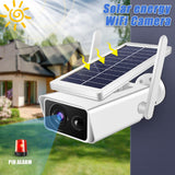 Solar-Powered 1080P Wifi Security Camera With Night Vision And Two-Way Audio-1915197859951677449