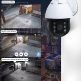 Waterproof Wifi Smart Camera - 1080P Motion Detection Two-Way Voice Tf Card-1915196616365707270