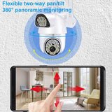 Outdoor Dome Camera With 1080P Hd Wifi Night Vision Two-Way Voice And Motion Detection-1915196610061668355