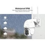 Outdoor Ptz Camera With 1080P Hd Two-Way Audio Motion & Humanoid Detection Colour Night Vision Tf Card Support-1915196613396140035