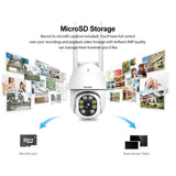 Outdoor Ptz Camera With 1080P Hd Two-Way Audio Motion & Humanoid Detection Colour Night Vision Tf Card Support-1915196613396140036