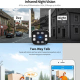 High-Res 3.0Mp Ip Camera With 1296P Hd Two-Way Talk Motion Detection Night Vision And Tf Card Support-1915196614046257161