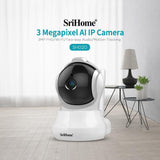 Ai Ip Camera With 3.0Mp 1296P Hd Two-Way Talk Auto Tracking Humanoid Detection Night Vision Tf Card Support-1915196618240561153
