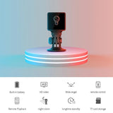 Wireless Wifi Surveillance Camera With Wide Angle & Motion Detection-1915198400572297225
