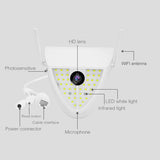 Smart Garden Camera With 2Mp Motion Detection Night Vision Voice Intercom Tf Card 42 Leds-1915196610200080389
