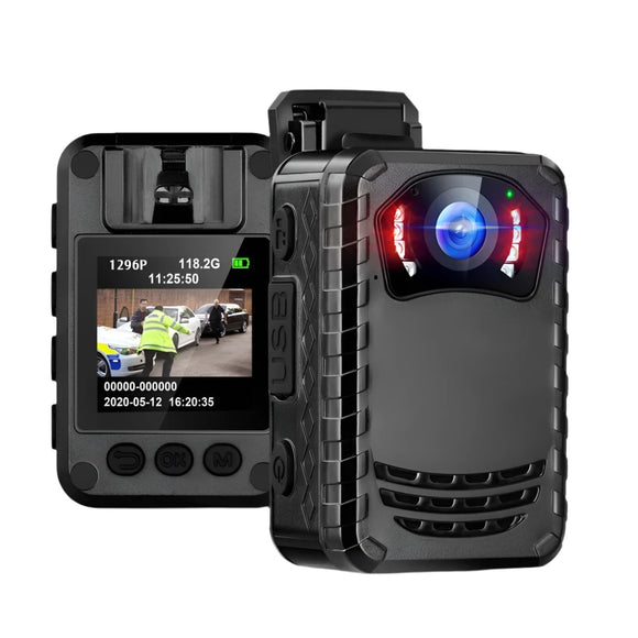 NNEOBA Mini Body Camera Full HD Night Vision (1296P)