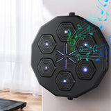 NNEDSZ Music Boxing Machine Bluetooth Target Punching USB Chargeable Home Gym
