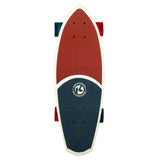 NNEDPE Kryptonics 23-inch Mini Fat Cruiser Board Skateboard - Liberty Blue