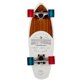 NNEDPE Kryptonics 23-inch Mini Fat Cruiser Board Skateboard - Liberty Blue