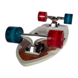 NNEDPE Kryptonics 23-inch Mini Fat Cruiser Board Skateboard - Liberty Blue
