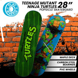 NNEDPE Teenage Mutant Ninja Turtles 28-inch Turtle Time Popsicle Skateboard