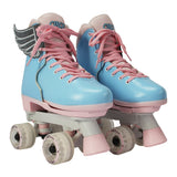NNEDPE Circle Society Adjustable Kids Quad Roller Skates - Cotton Candy