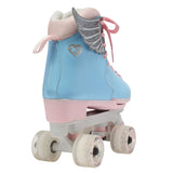 NNEDPE Circle Society Adjustable Kids Quad Roller Skates - Cotton Candy