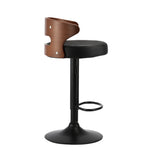 NNEED 4x Bar Stools with Gas Lift Swivel Black