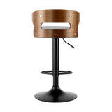 NNEED 4x Bar Stools with Gas Lift Swivel Grey