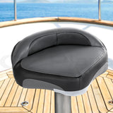 NNEDSZ Seamanship Stand Up Lean Boat Seats Casting Fishing Seat Swivel 8cm Padding Grey