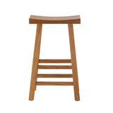 NNEED 2X Bar Stool Wooden Counter Chairs Natural